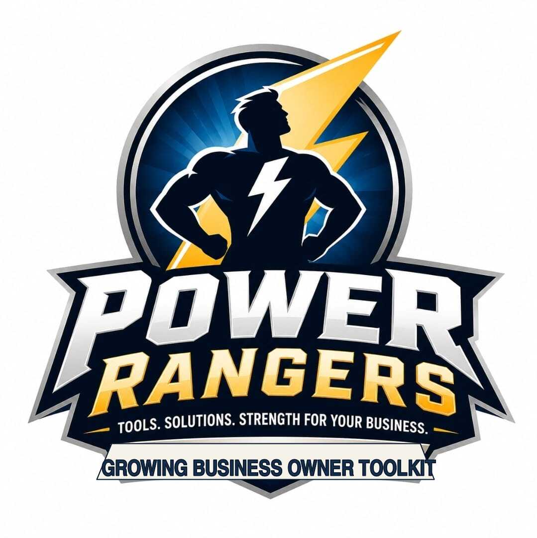 Power Rangers Growing Business Owner Toolkit logo